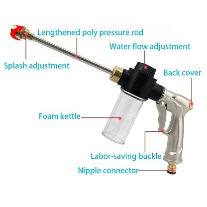 High Pressure Water Gun Garden Hose Sprayer