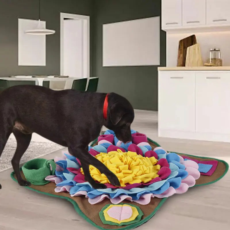 Pet Dog Snuffle Mat Nose Smell Training Sniffing