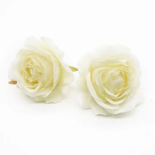 5/10 PCS Artificial Flower Silk Rose For Christmas Home garden Garlands Wall Party Wedding bridal bouquet Diy gift box Hot sales - MyLootWare