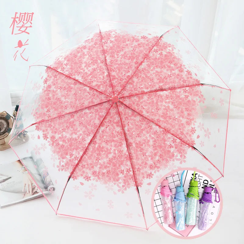 Korean Style Umbrella Folding Cute Cute Goddess