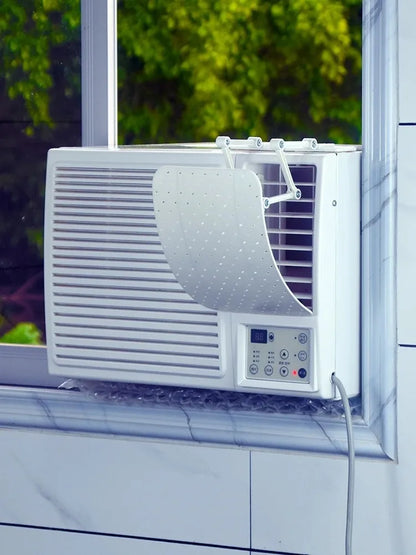 Air Conditioner Wind Deflector Anti-Direct Blowing Windshield Cold Air Deflector Wind Outlet Baffle Casement Wind - MyLootWare