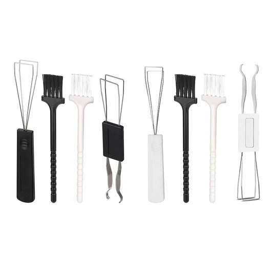 4PC Universal Keyboard Key Keycap Puller Remover for Cherry MX Keyboard Key Shaft Remover Keycap Puller Kit w/ Cleaning Brush