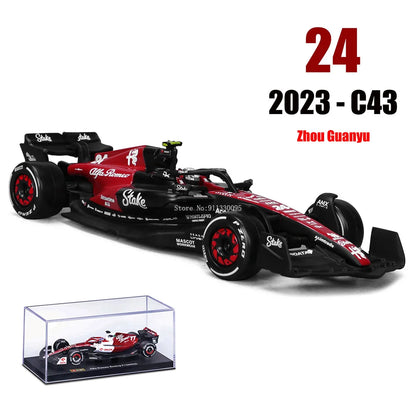 Bburago 1:43 F1 Red Bull Racing TAG Heuer RB20 2024 #1 Verstappen #11 Perez Alloy Car Die Cast Model Toy Collectible SF24 - MyLootWare