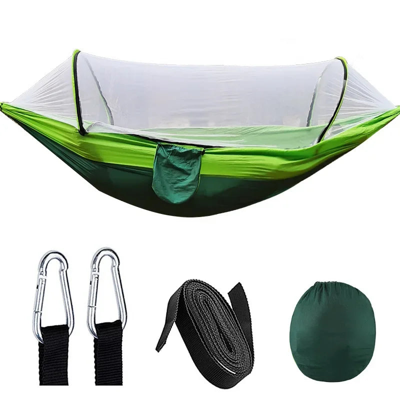 Camping Hammock with Mosquito Net Tent - MyLootWare