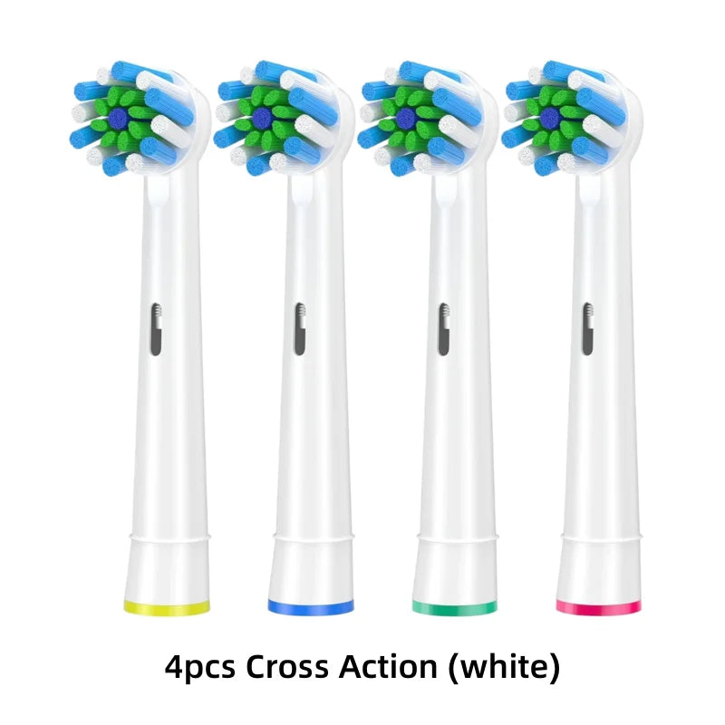 Black EB50 Brush Heads Cross Action 16 Degree Angle Spare Dental Nozzles for Oral B Electric Toothbrush D12/D16/DB4010/DB4510 - MyLootWare