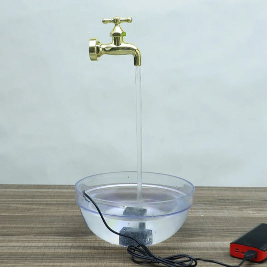 Invisible Flowing Spout Watering Can Fountain