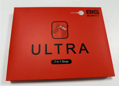 7 Watch Straps New Watch 10 Ultra 3 Smartwatch 2.2HD Amoled Circular Screen ECG Monitoring Reloj Inteligente Wireless Charging - MyLootWare