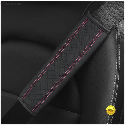 PU Leather Seat Belt Shoulder Cover Pad