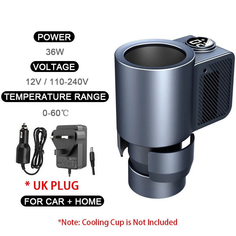 Smart 2 In 1 Car Heating Cooling Cup for Coffee