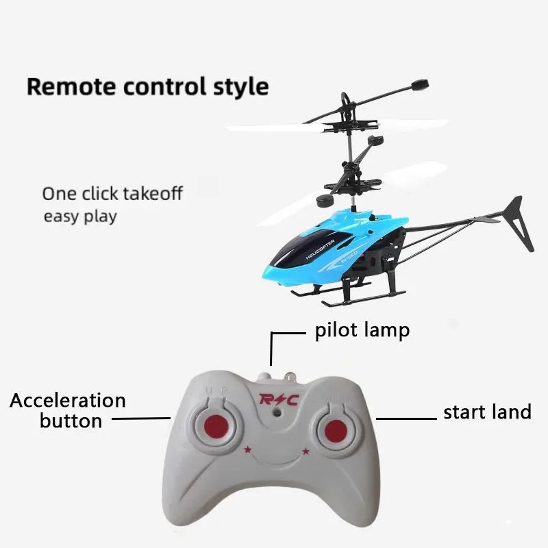 Rechargeable Mini RC Drone Remote Safe