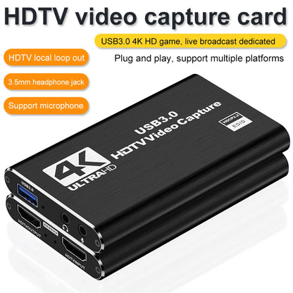 USB 3.0 4K HDMI-Compatible Capture Card Game