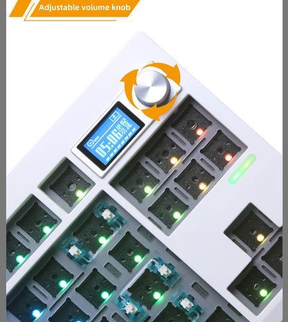 ZUOYA GMK87 Mechanical keyboard kit hot-swappable