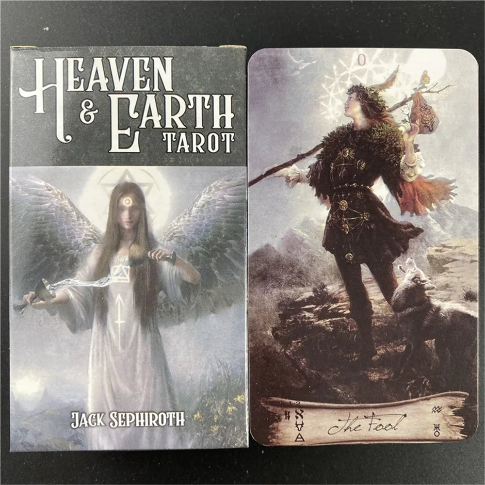 Heaven Earth Tarot cards A 78 Deck Oracle English