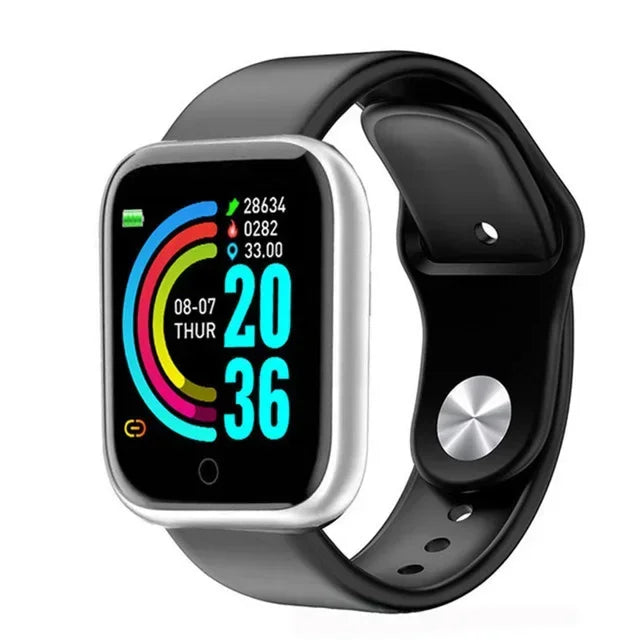 Smartwatch Y68 w/ Color Screen: Activity Tracker,