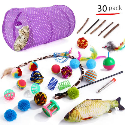 Funny Cat Tent Mouse Supplies Simulation Fish