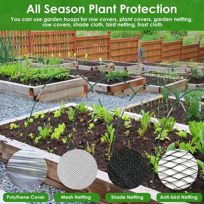 Greenhouse Hoops Frame Tunnel Kit 17 Inches Long