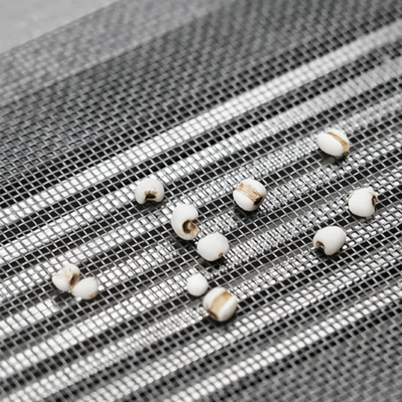 5m/Roll Shower Drain Hair Catcher Self-Adhesive Floor Drain Stickers Disposable Mesh Sink Strainer Filter For Bathroom Kitchen - MyLootWare