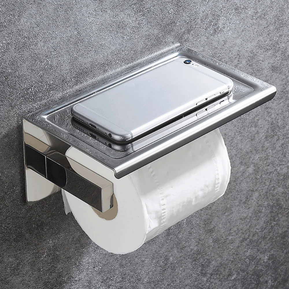 Stainless Steel Bathroom Paper Holder Toilet Roll