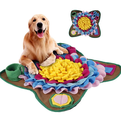 Pet Dog Snuffle Mat Nose Smell Training Sniffing