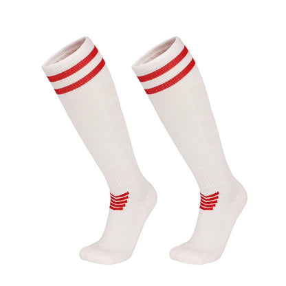 Towel Bottom Soccer Socks Breathable Knee High
