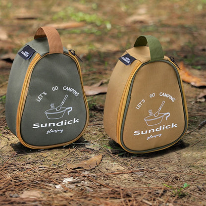 Camping Utensil Storage Bag, Camping Cookware Bag, for Multiple Pockets, Handle Carry, Family Camp, Outdoor, Camping Supplies. - MyLootWare