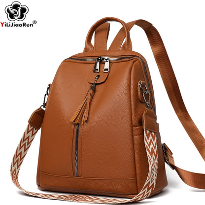 Fashion Backpacks Women Big Travel Bagpack Ladies