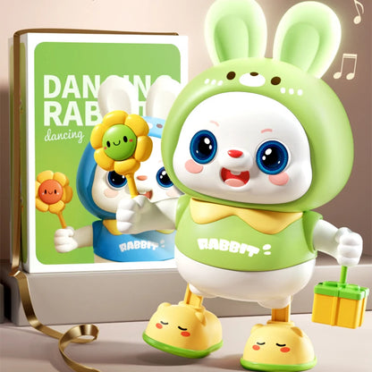 Children Cute Rabbit Electronic Toy Pet With Music Light Animal Game Frog Walking Dance Moving Kid Toys 3 Year Gifts - MyLootWare