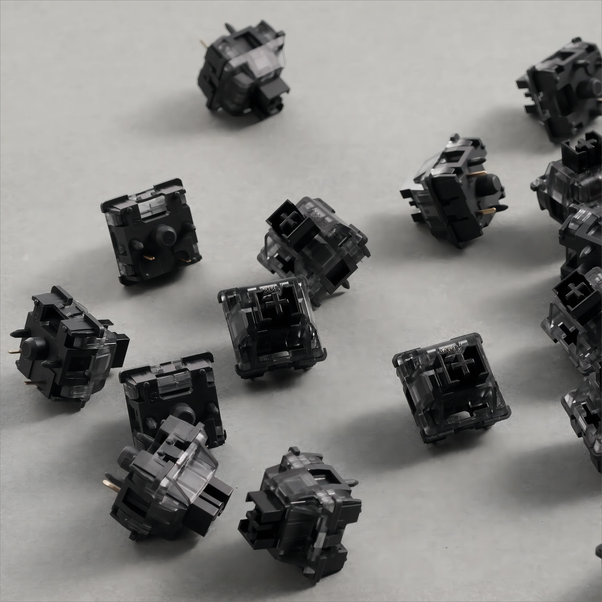 Akko V3 pro Cream Black Switches 5 Pin 55gf Linear Switch with Stable Dustproof Stem For Mx Mechanical Keyboard (45 pcs) - MyLootWare