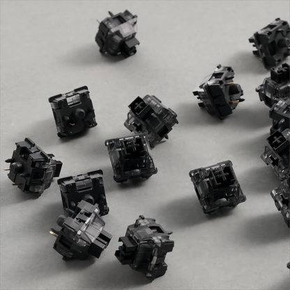 Akko V3 pro Cream Black Switches 5 Pin 55gf Linear Switch with Stable Dustproof Stem For Mx Mechanical Keyboard (45 pcs) - MyLootWare