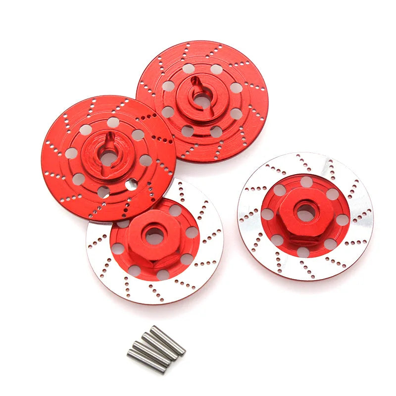 Metal 12mm Wheel Hex Hub Adapter Brake Disc for