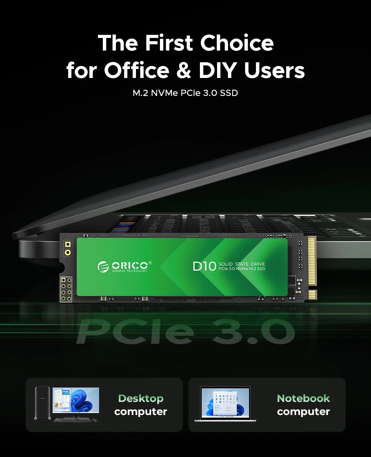 ORICO Internal Solid State Drive M.2 NVMe SSD