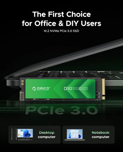 ORICO Internal Solid State Drive M.2 NVMe SSD