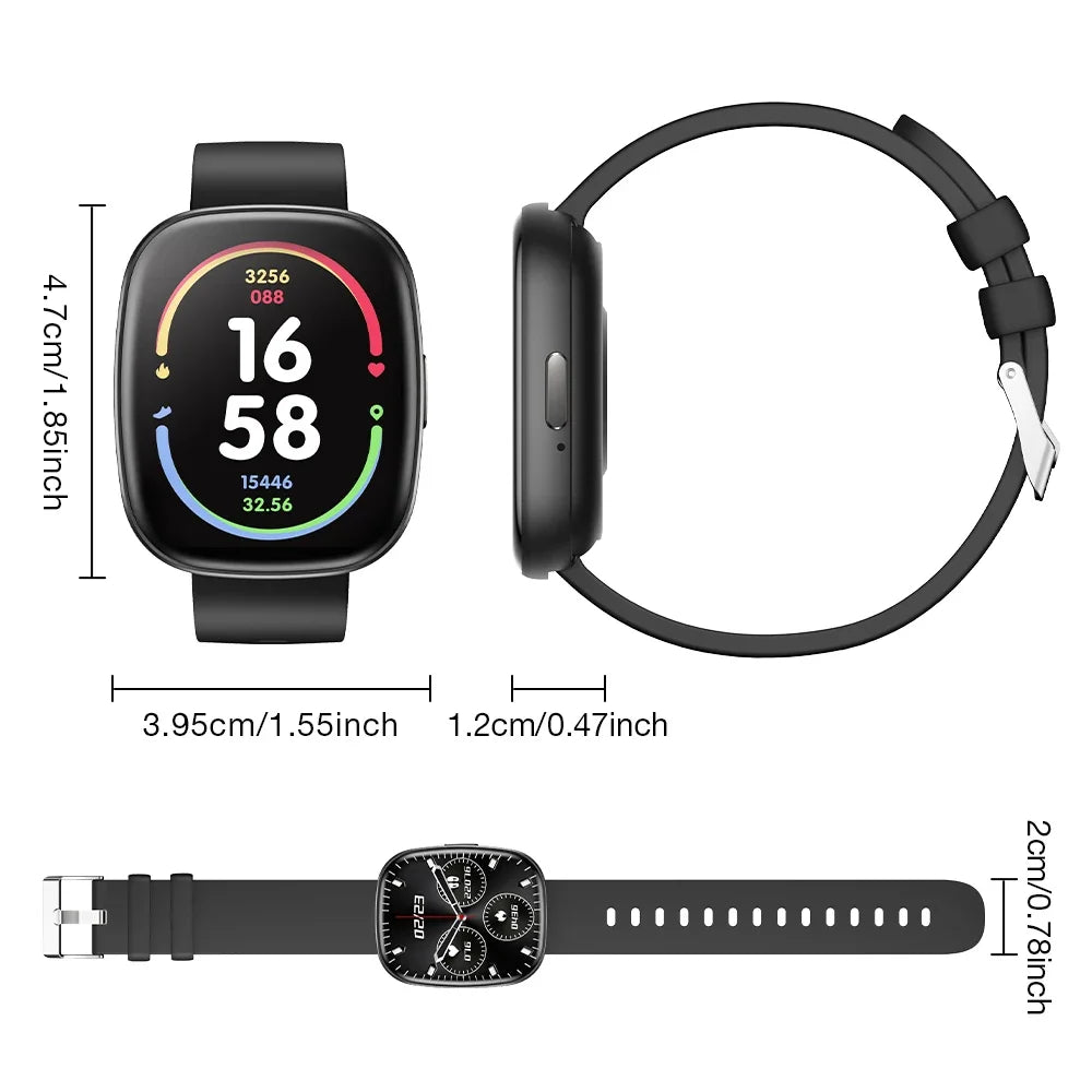 Smart Watch for Couples 1.83'' Screen IP67
