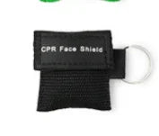 Keychain First Aid Emergency Face Shield CPR Mask
