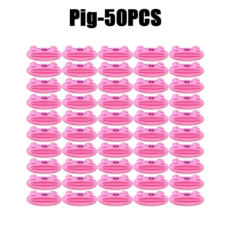 Cartoon Animal Toothpaste Squeezer Easy Use For Children Dispenser Kitchen Gadget Useful Home Tools Bathroom Plastic Tooth Paste - MyLootWare