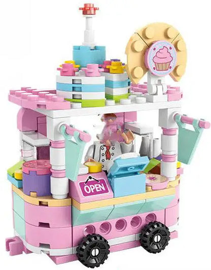 House Building Blocks Mini City Store Street View