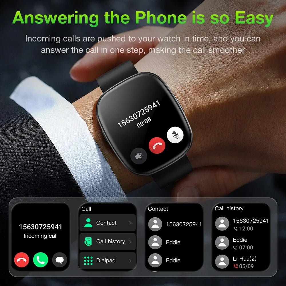Smart Watch for Couples 1.83'' Screen IP67