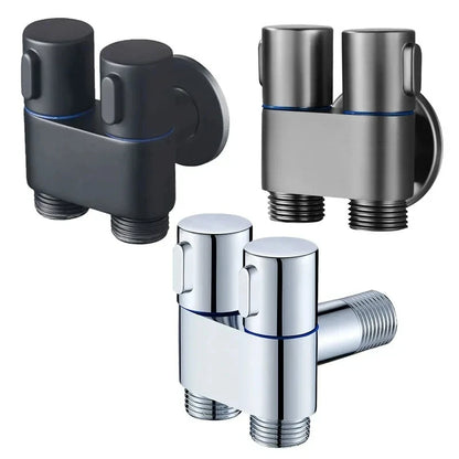 Zinc Alloy Angle Valve Wall Mount Toilet Bidet