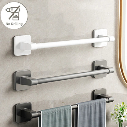 Wall Mounted Towel Holder & Slipper Rack