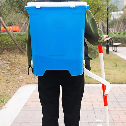 25L Back Carrying Granular Fertilizer Spreader for Corn Vegetables Versatile Agricultural Manual Fertilizing Tool Labor Saving - MyLootWare