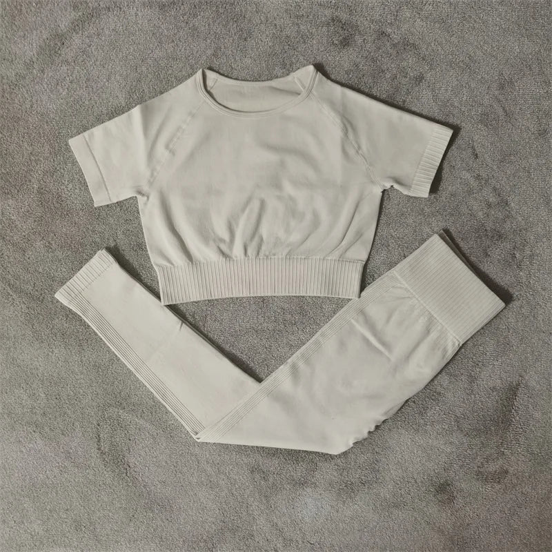 Fitness Yoga Set Seamless Sport Women's Sportswear