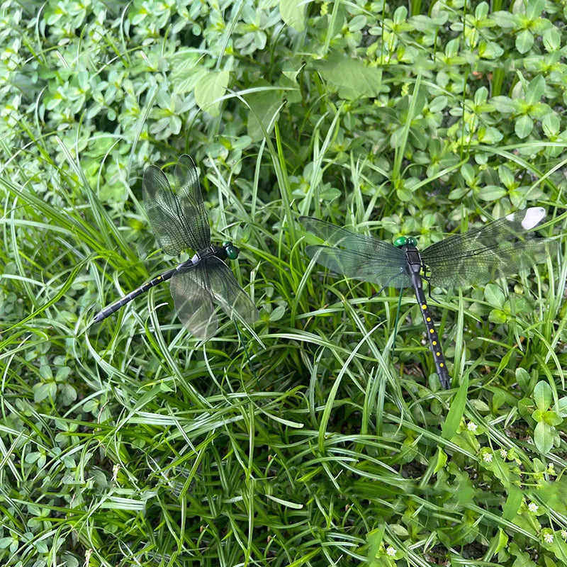 4 Outdoor Mosquito Repellent Simulation Dragonfly Stick Dragonfly Repellent Artifact - MyLootWare