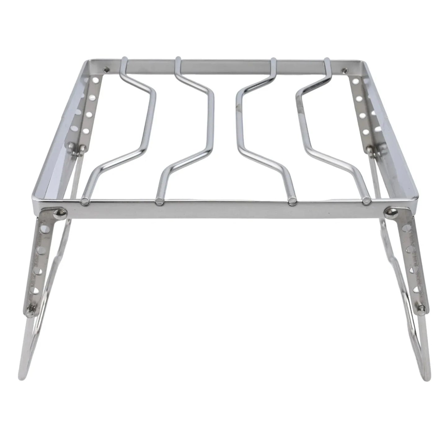 Camping Folding Campfire Grill Practical Camping Folding Campfire Grill Charcoal Bbq Grill Windproof Firewood Stove Accessories - MyLootWare