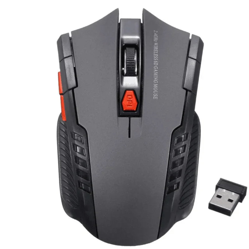 2.4GHz Wireless Mouse Optical Mice with USB Receiver Gamer 1600DPI 6 Buttons Mouse for Computer PC Laptop Accessories - MyLootWare