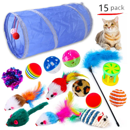 Funny Cat Tent Mouse Supplies Simulation Fish