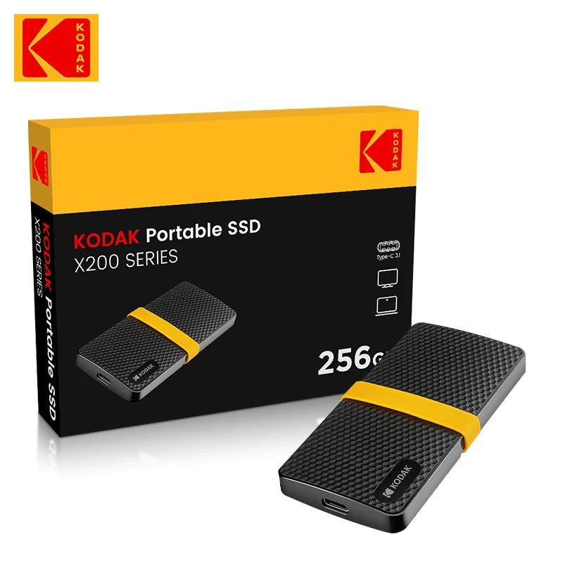 Kodak USB3.1 Type-c Portable ssd 1tb external hard