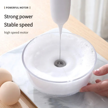 Handheld Battery Egg Beater Mixer for Kitchen