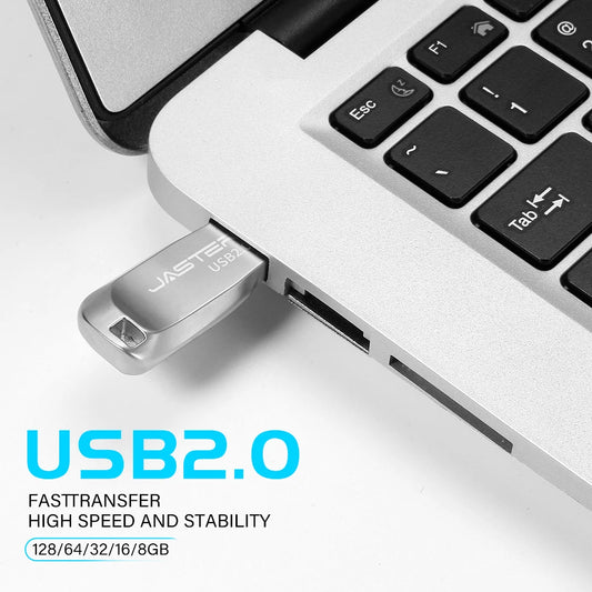Metal USB flash drive 16GB Memory stick 64GB Pen