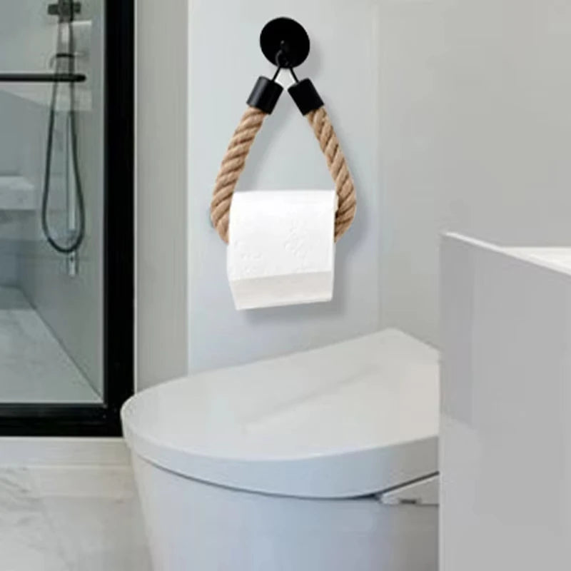 Toilet Tissue Roll Holder Creative Retro Paper