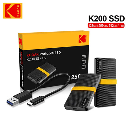Kodak USB3.1 Type-c Portable ssd 1tb external hard